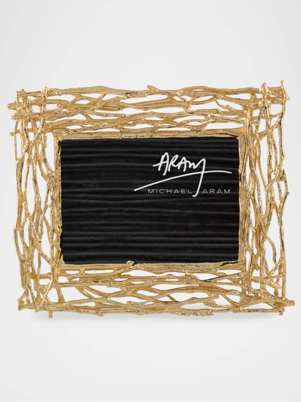 Michael Aram Twig Branch Picture Frame, Gold 5 x 7
